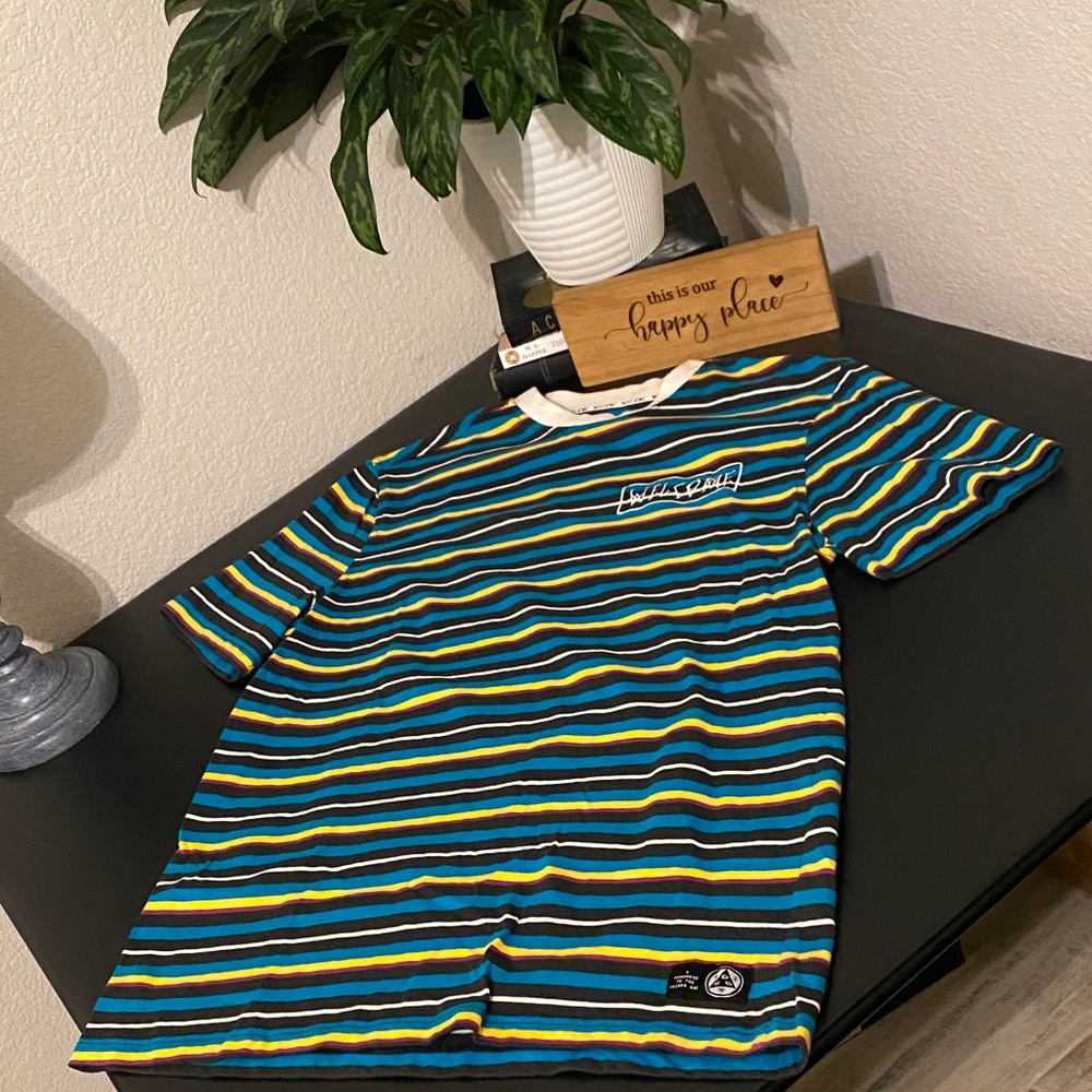 Welcome Striped Tee